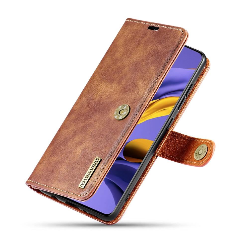 Handytasche Magnetische Samsung Galaxy A51 Cognac