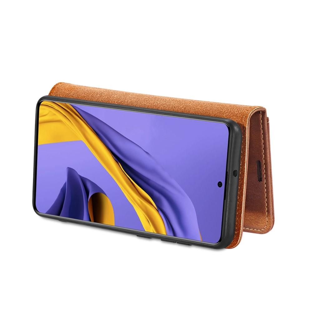 Handytasche Magnetische Samsung Galaxy A51 Cognac