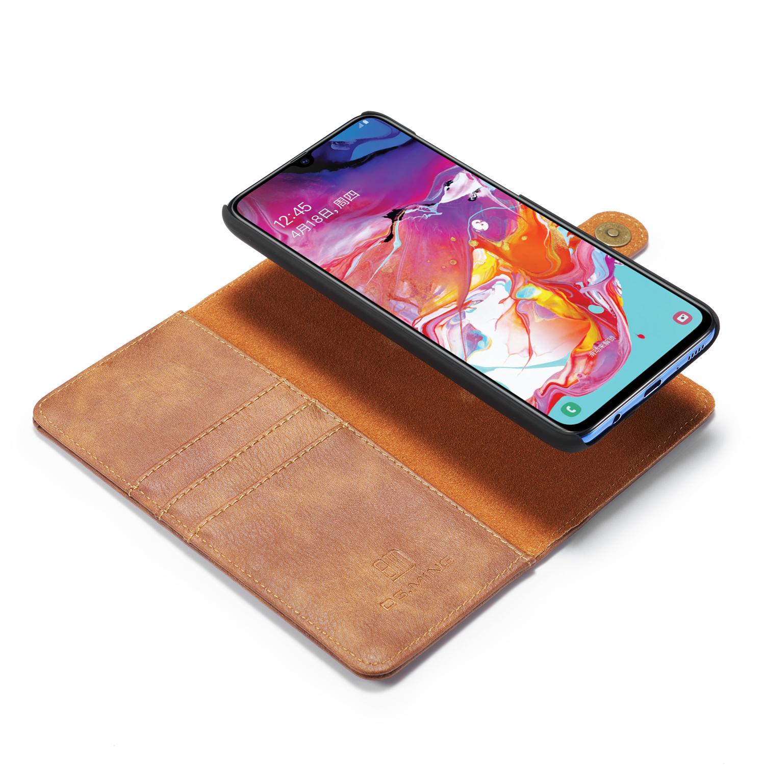 Handytasche Magnetische Samsung Galaxy A70 Cognac