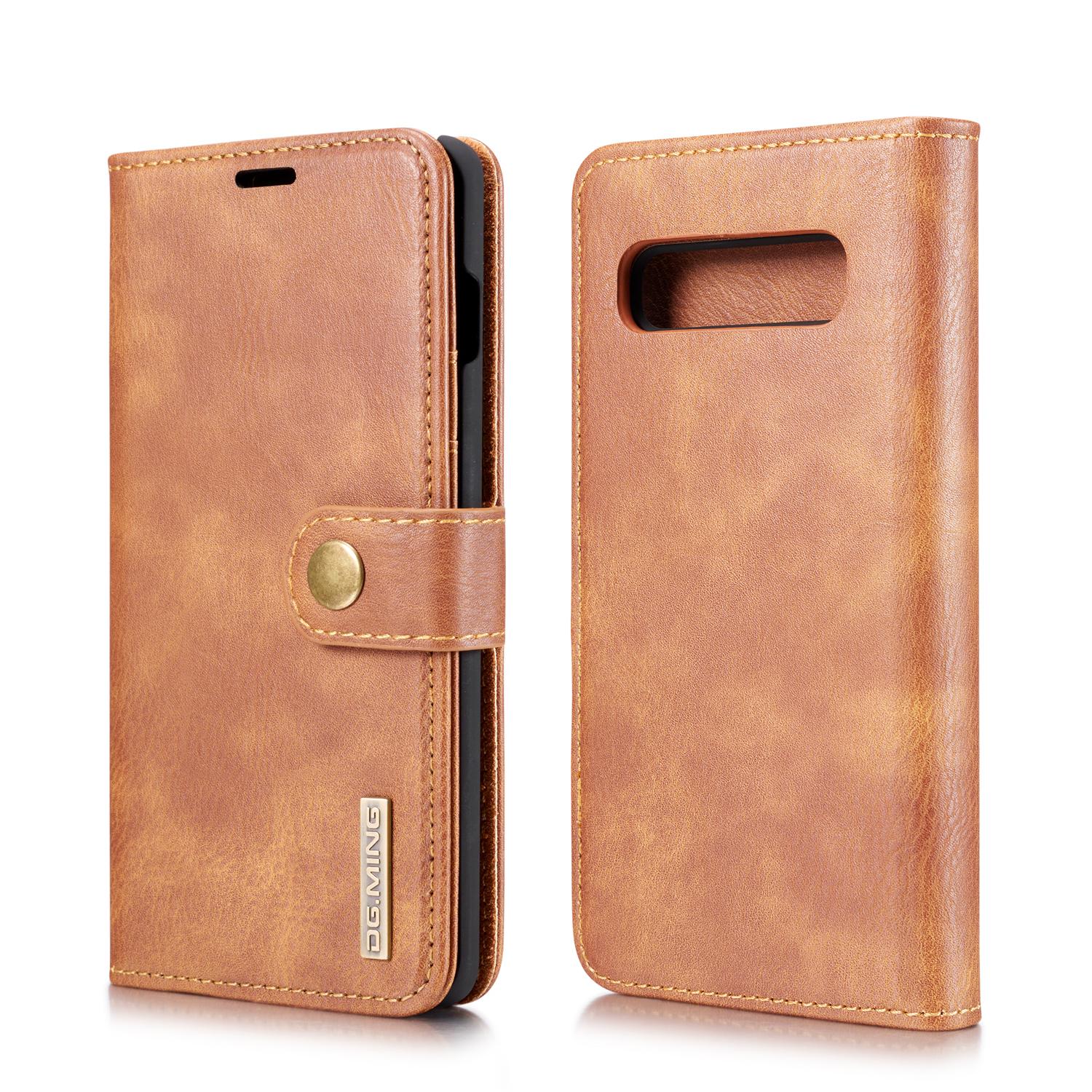 Handytasche Magnetische Samsung Galaxy S10 Cognac