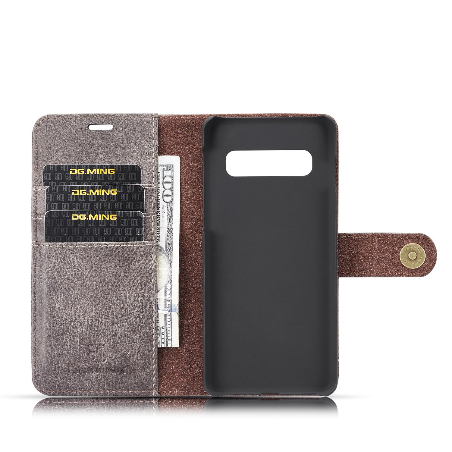 Handytasche Magnetische Samsung Galaxy S10 Plus Braun