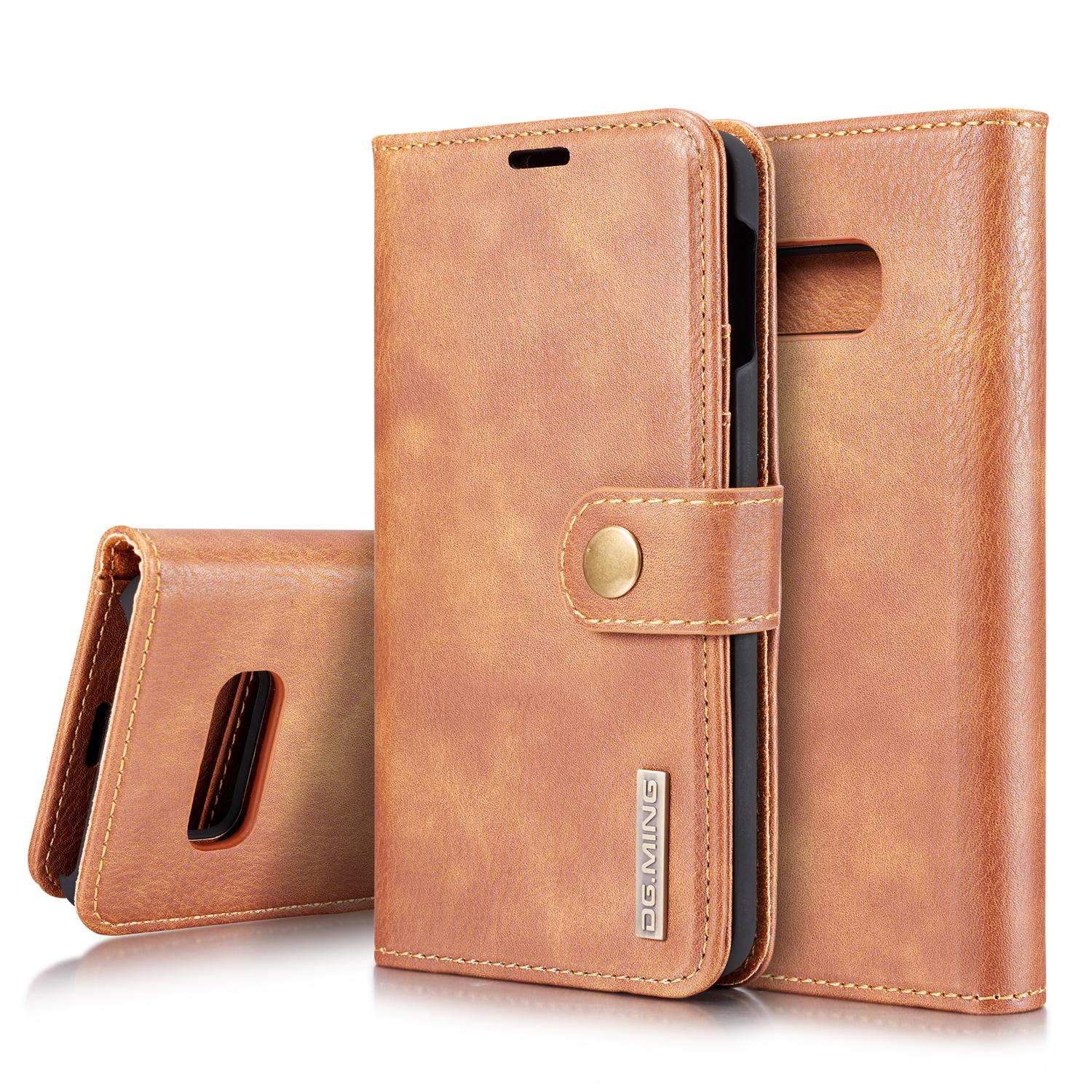 Handytasche Magnetische Samsung Galaxy S10e Cognac