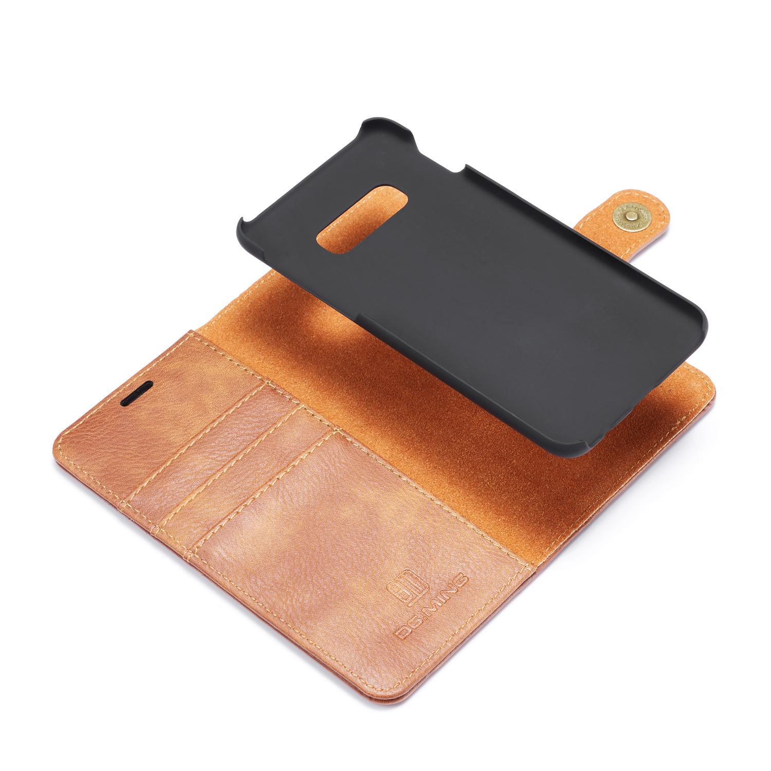 Handytasche Magnetische Samsung Galaxy S10e Cognac