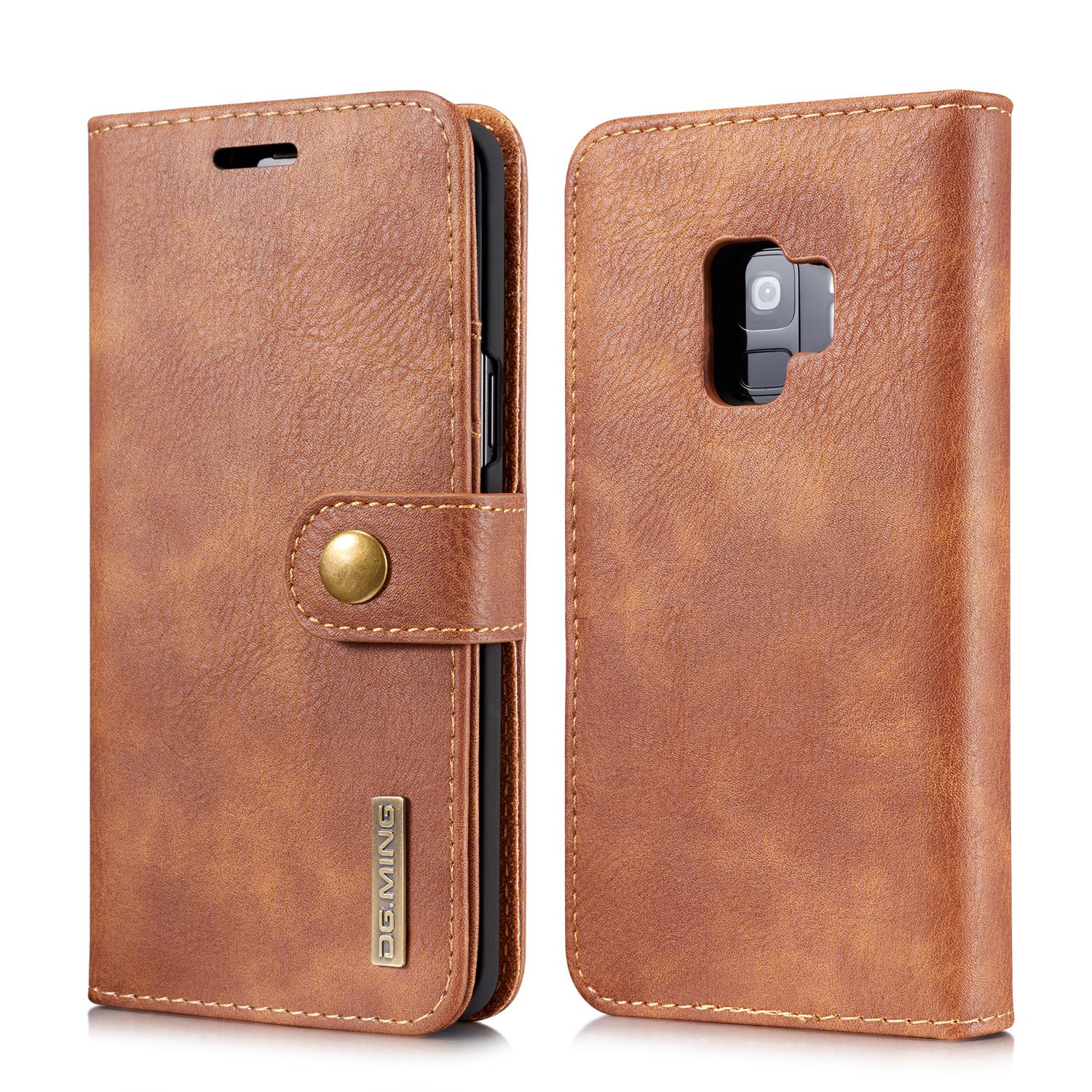 Handytasche Magnetische Samsung Galaxy S9 Cognac