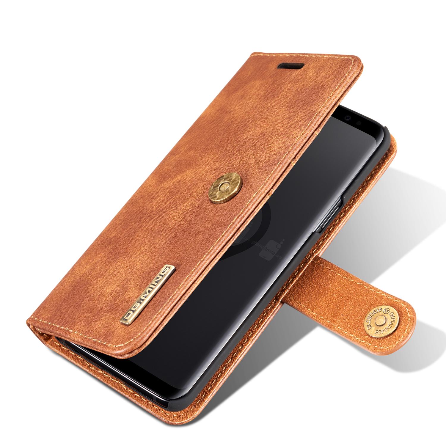 Handytasche Magnetische Samsung Galaxy S9 Cognac