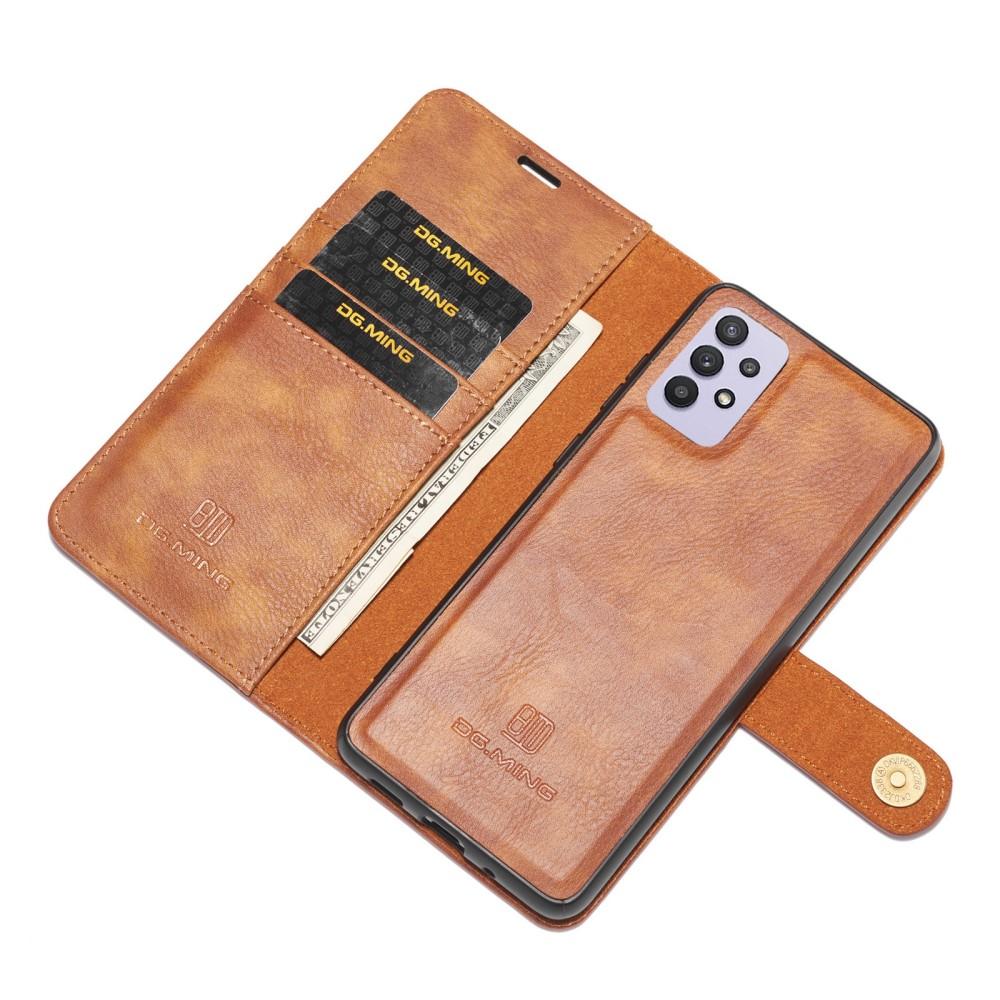 Handytasche Magnetische Samsung Galaxy A32 5G Cognac