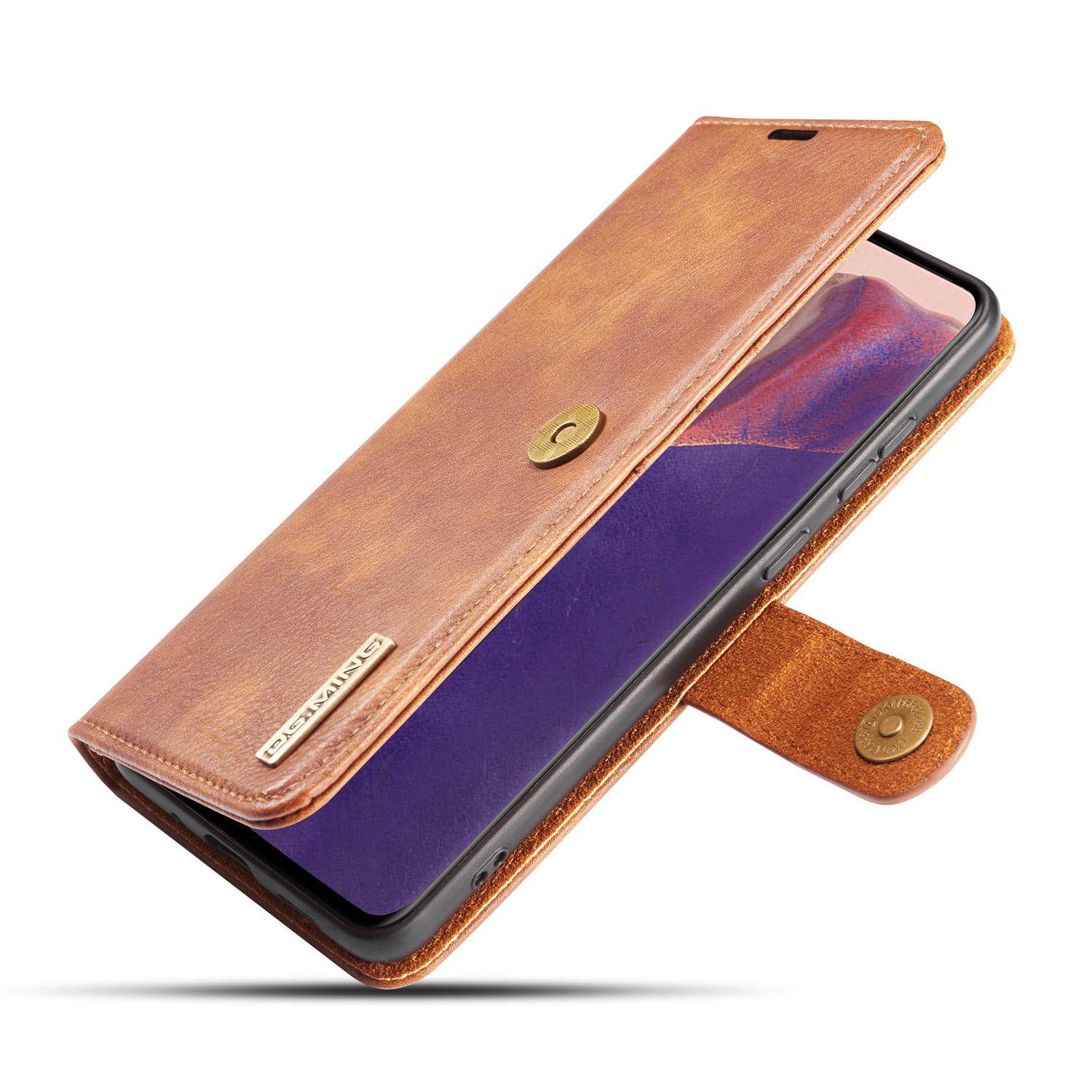 Handytasche Magnetische Samsung Galaxy Note 20 Cognac