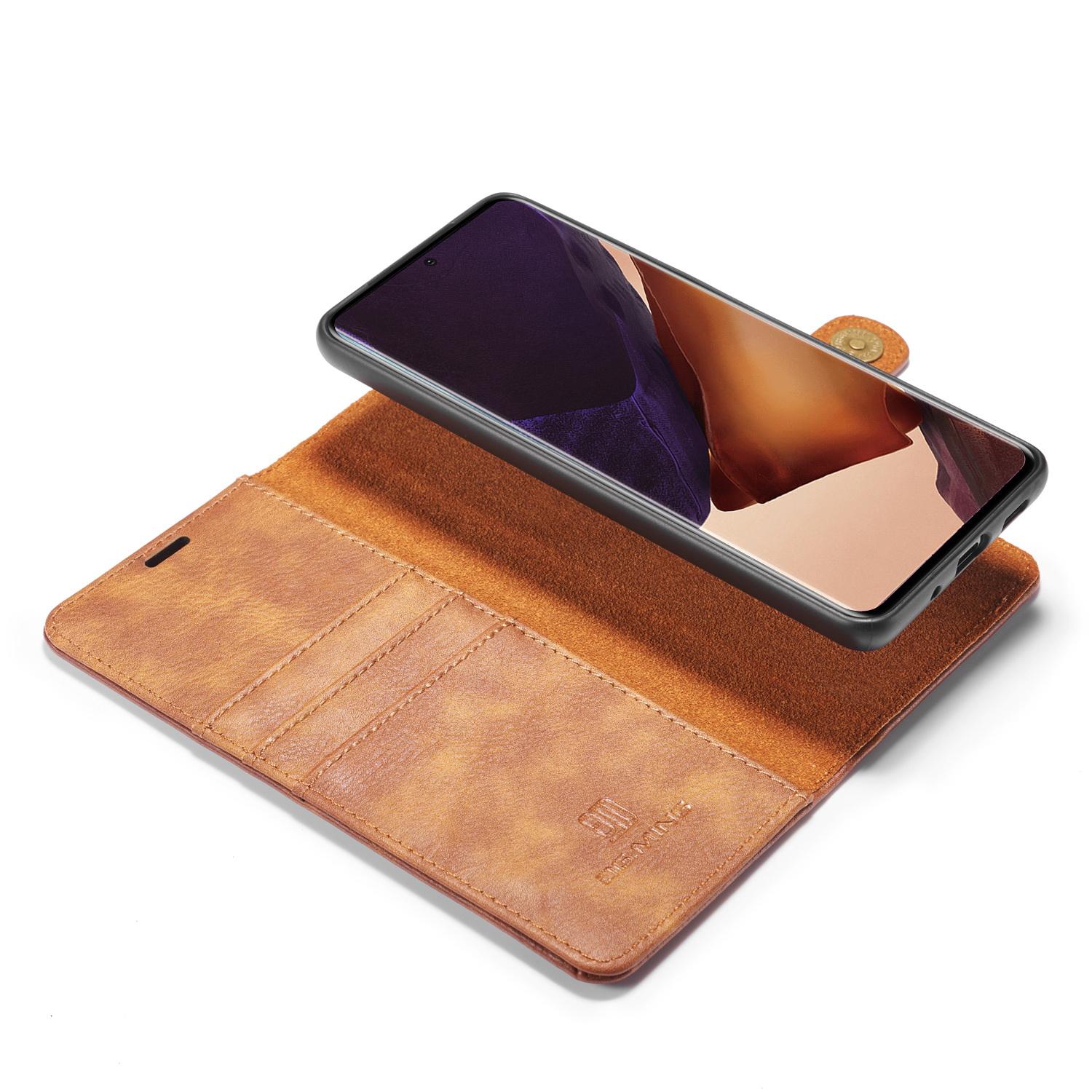 Handytasche Magnetische Samsung Galaxy Note 20 Ultra Cognac