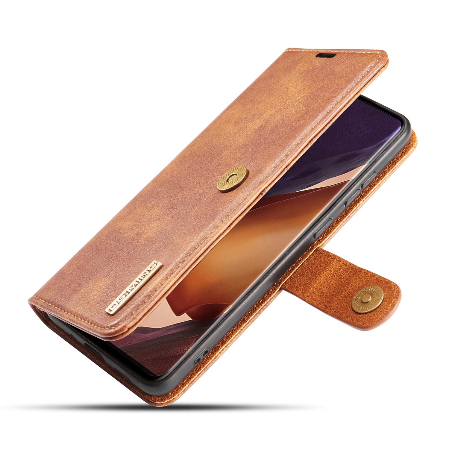 Handytasche Magnetische Samsung Galaxy Note 20 Ultra Cognac