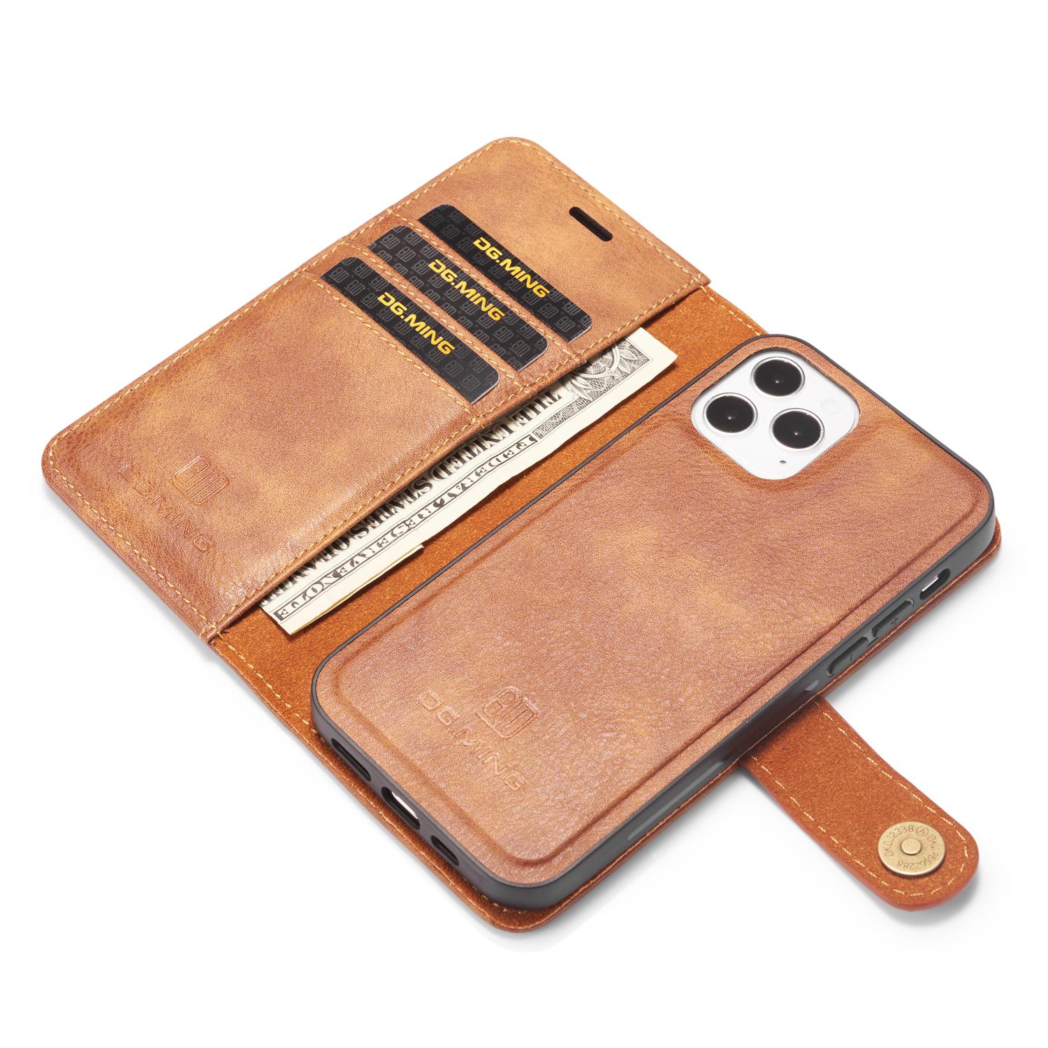 Handytasche Magnetische iPhone 12/12 Pro Cognac