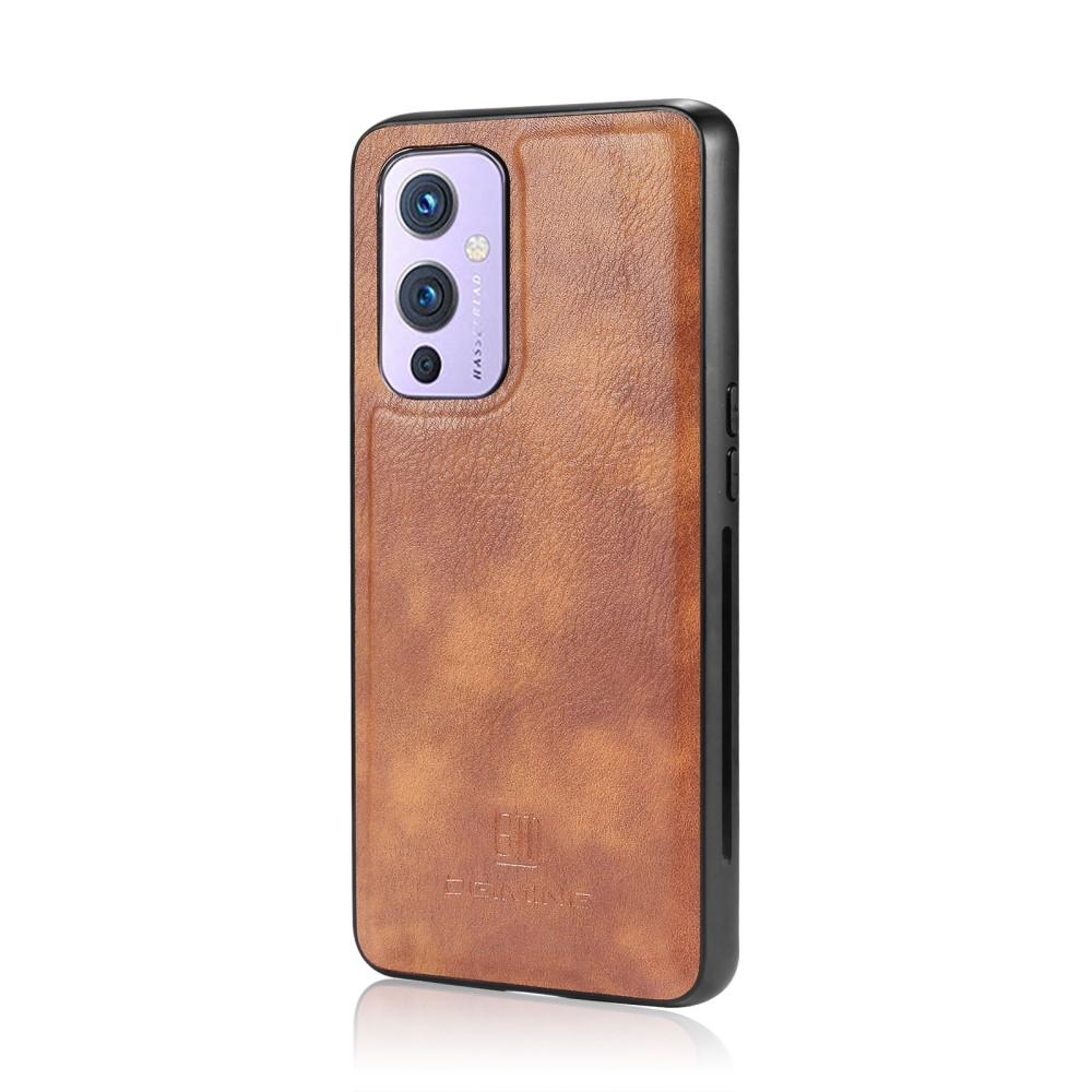 Handytasche Magnetische  OnePlus 9 Cognac