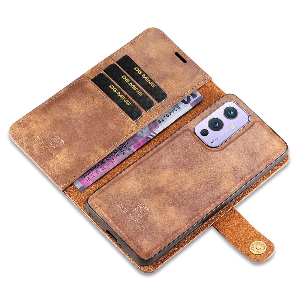Handytasche Magnetische  OnePlus 9 Cognac