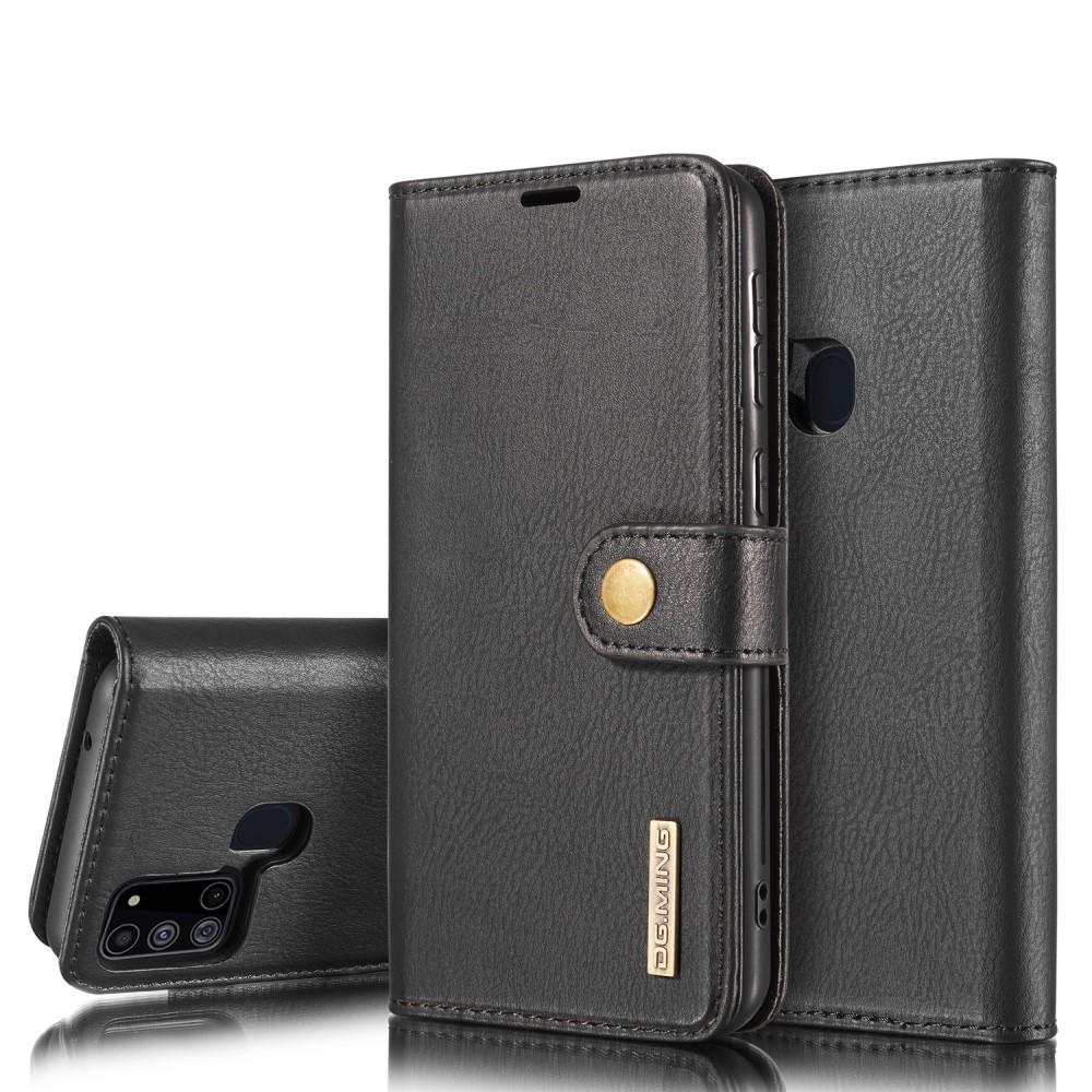 Handytasche Magnetische Samsung Galaxy A21s Schwarz