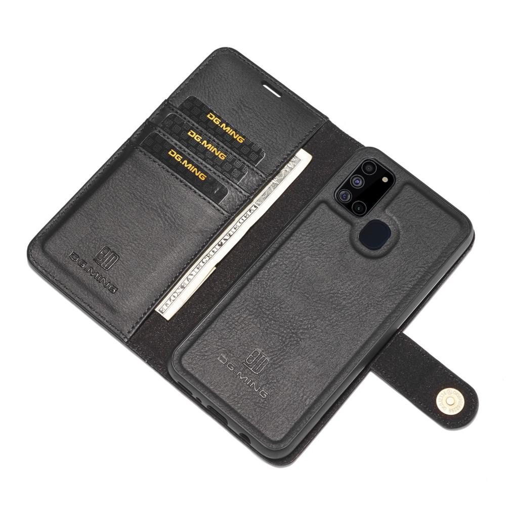 Handytasche Magnetische Samsung Galaxy A21s Schwarz