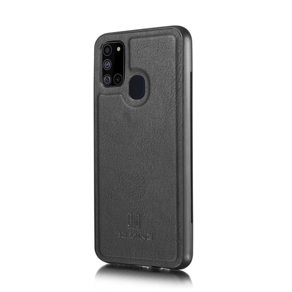 Handytasche Magnetische Samsung Galaxy A21s Schwarz