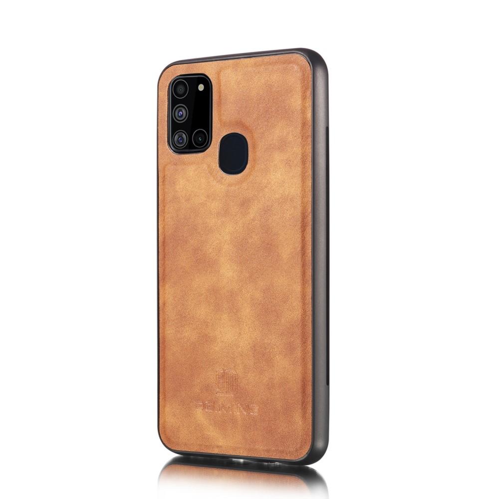 Handytasche Magnetische Samsung Galaxy A21s Braun