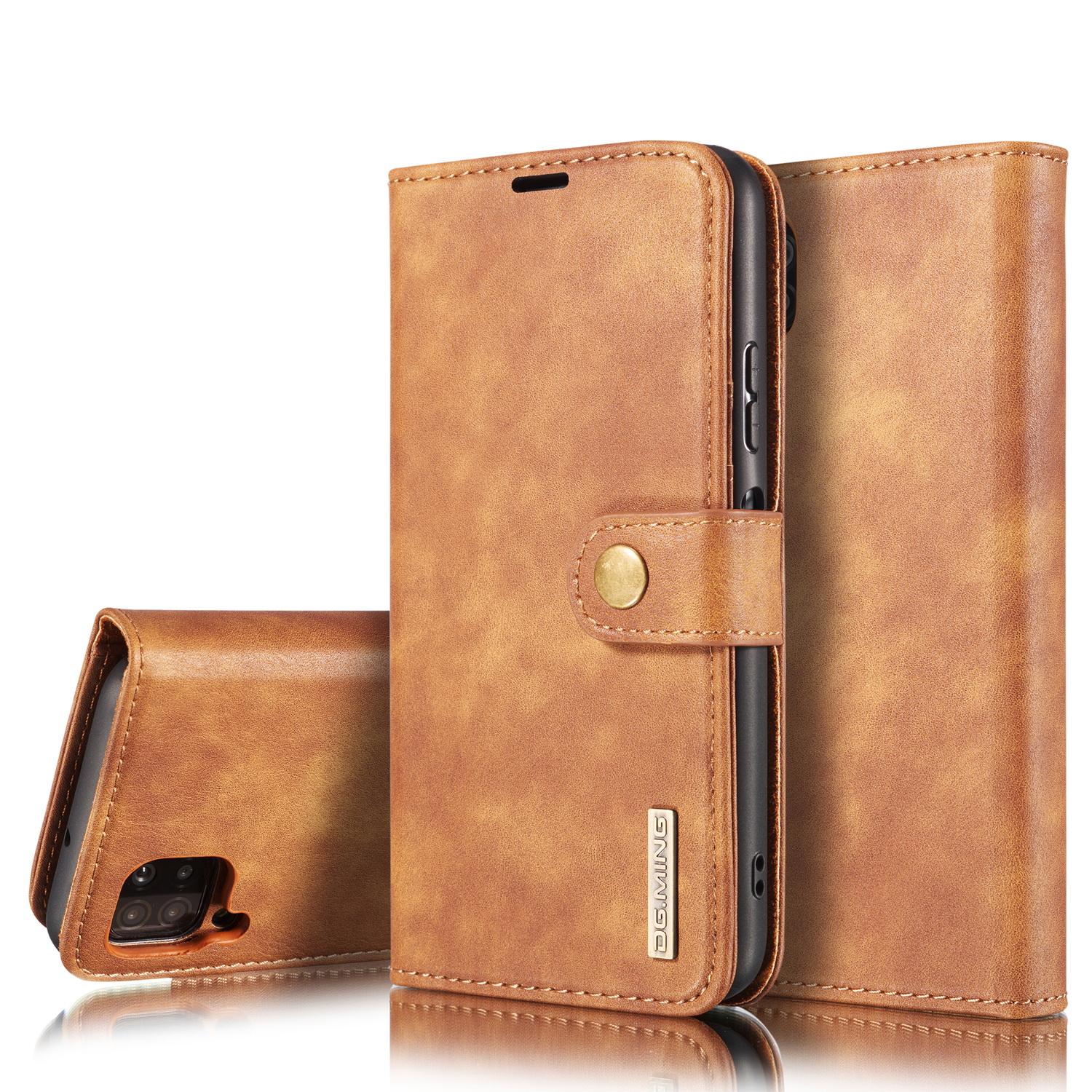 Handytasche Magnetische Samsung Galaxy A42 Cognac