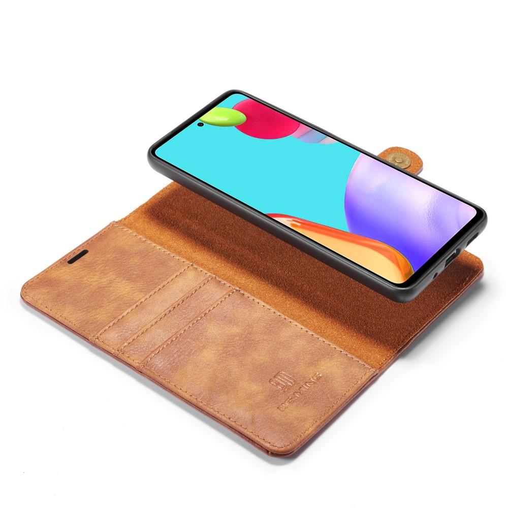 Handytasche Magnetische Samsung Galaxy A52 5G Cognac