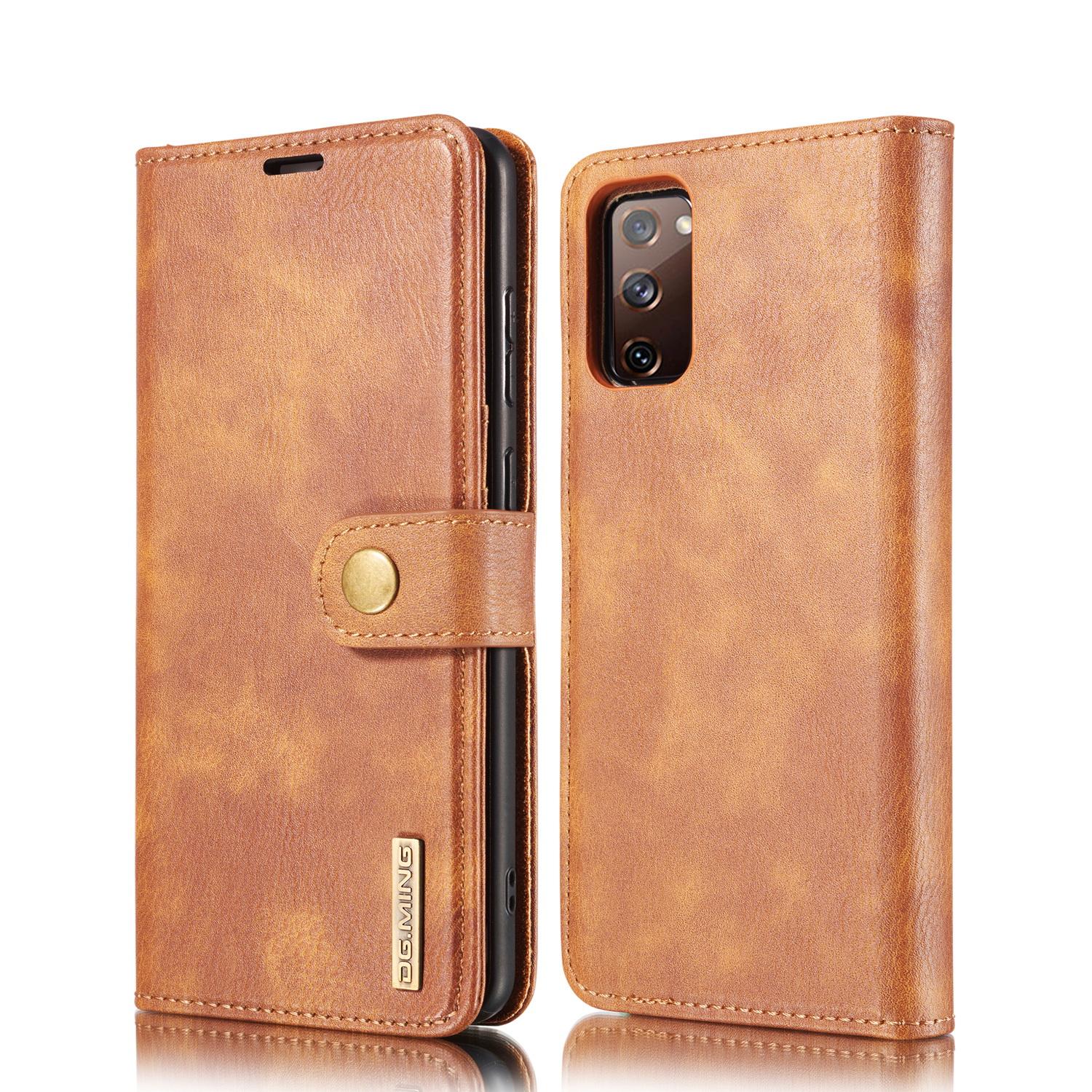 Handytasche Magnetische Samsung Galaxy S20 FE Cognac