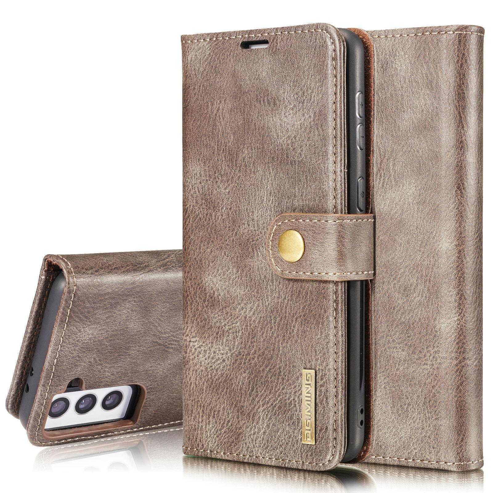 Handytasche Magnetische Samsung Galaxy S21 Plus Braun