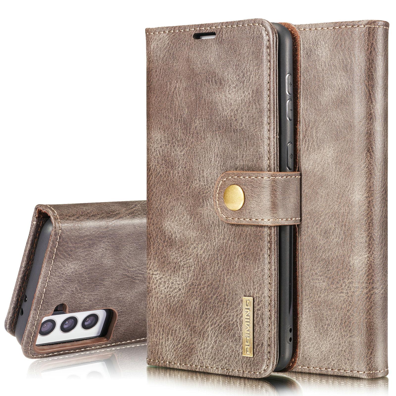 Handytasche Magnetische Samsung Galaxy S21 Plus Brown