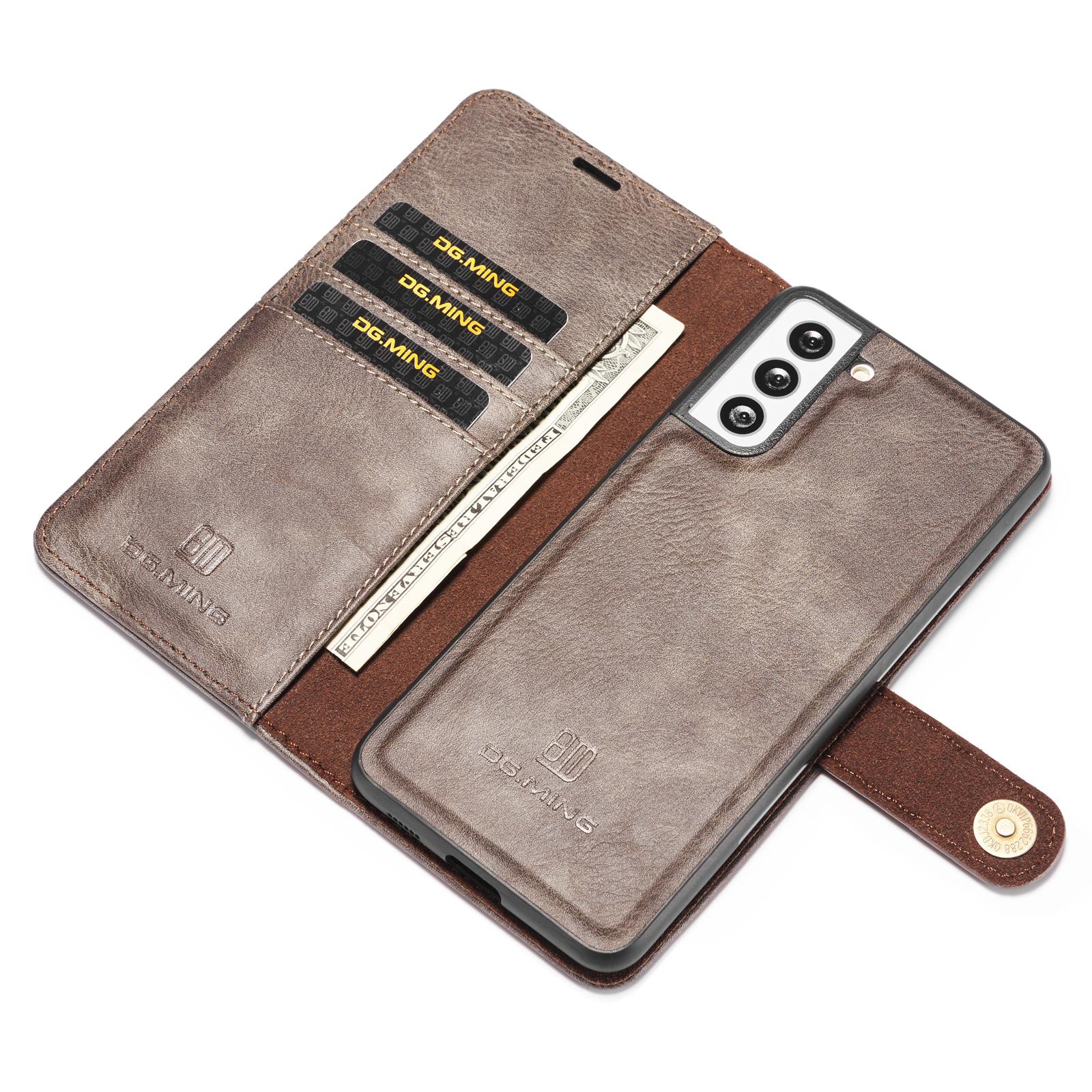 Handytasche Magnetische Samsung Galaxy S21 Plus Braun