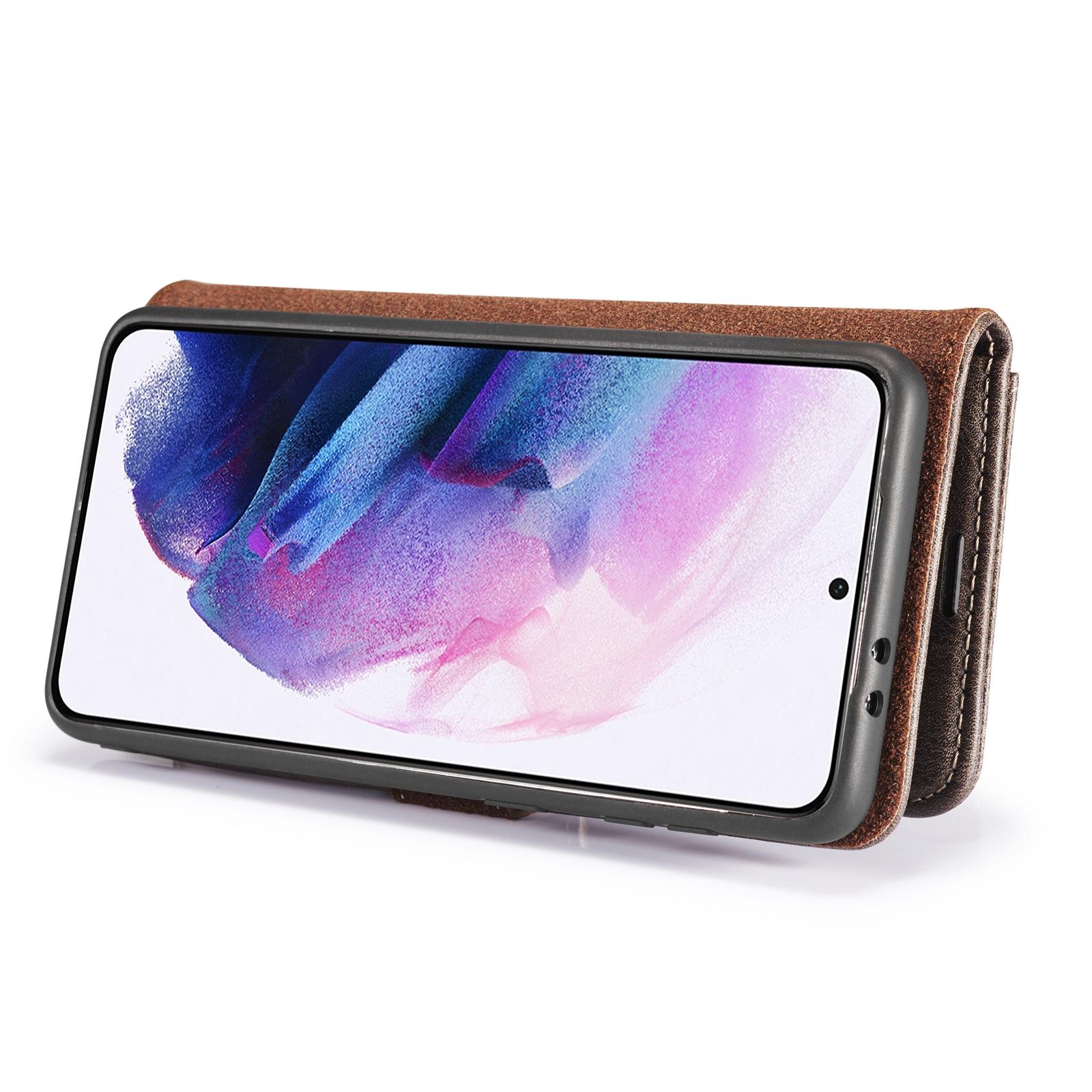 Handytasche Magnetische Samsung Galaxy S21 Plus Braun