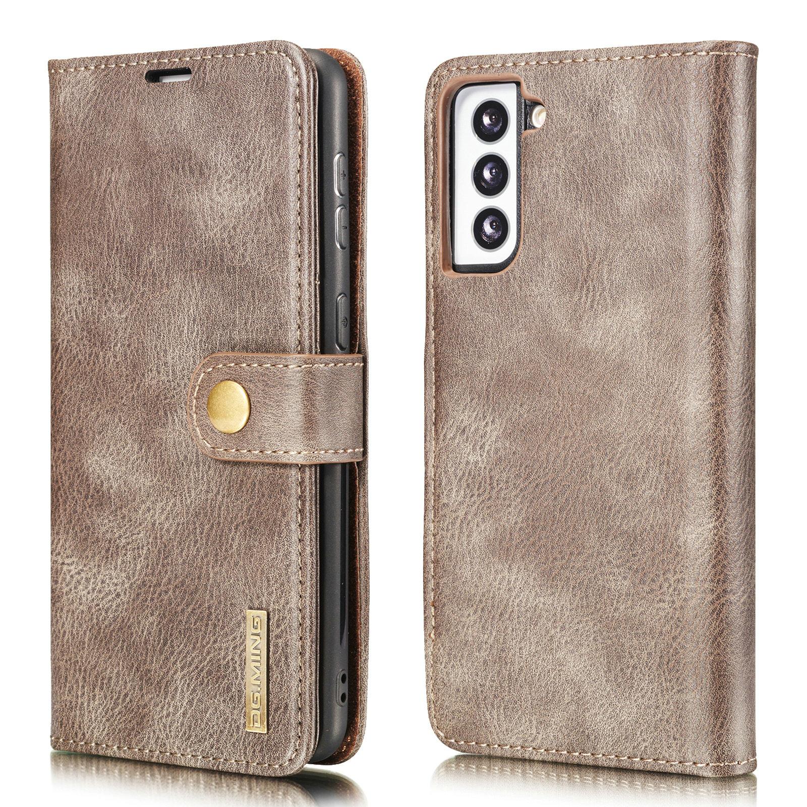 Handytasche Magnetische Samsung Galaxy S21 Plus Braun