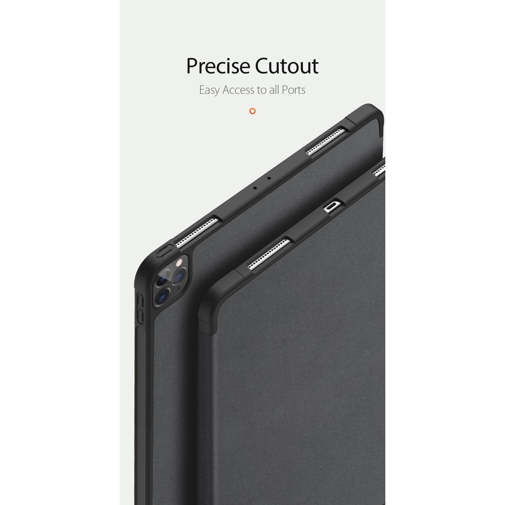 Domo Tri-Fold Case iPad Pro 12.9 4th Gen (2020) Black
