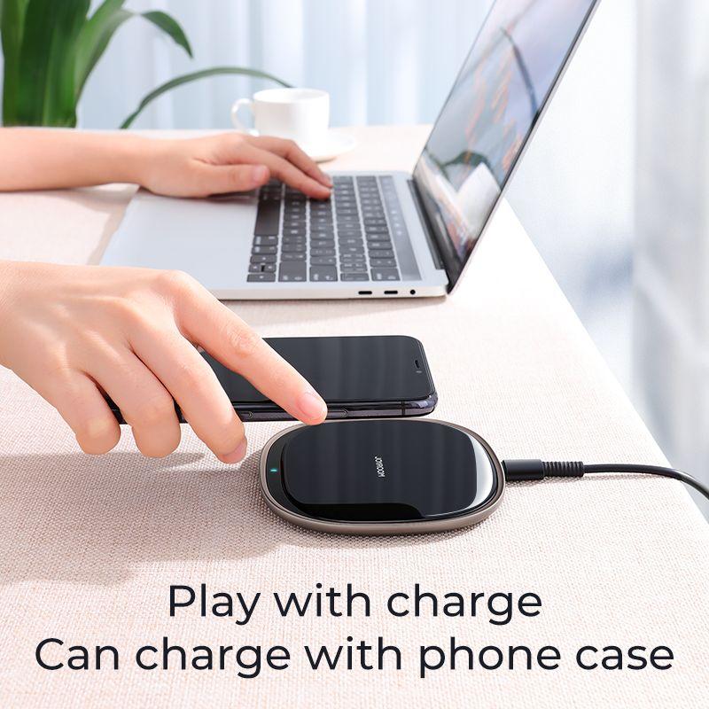 Wireless Charger 15W (JR-A23) Schwarz