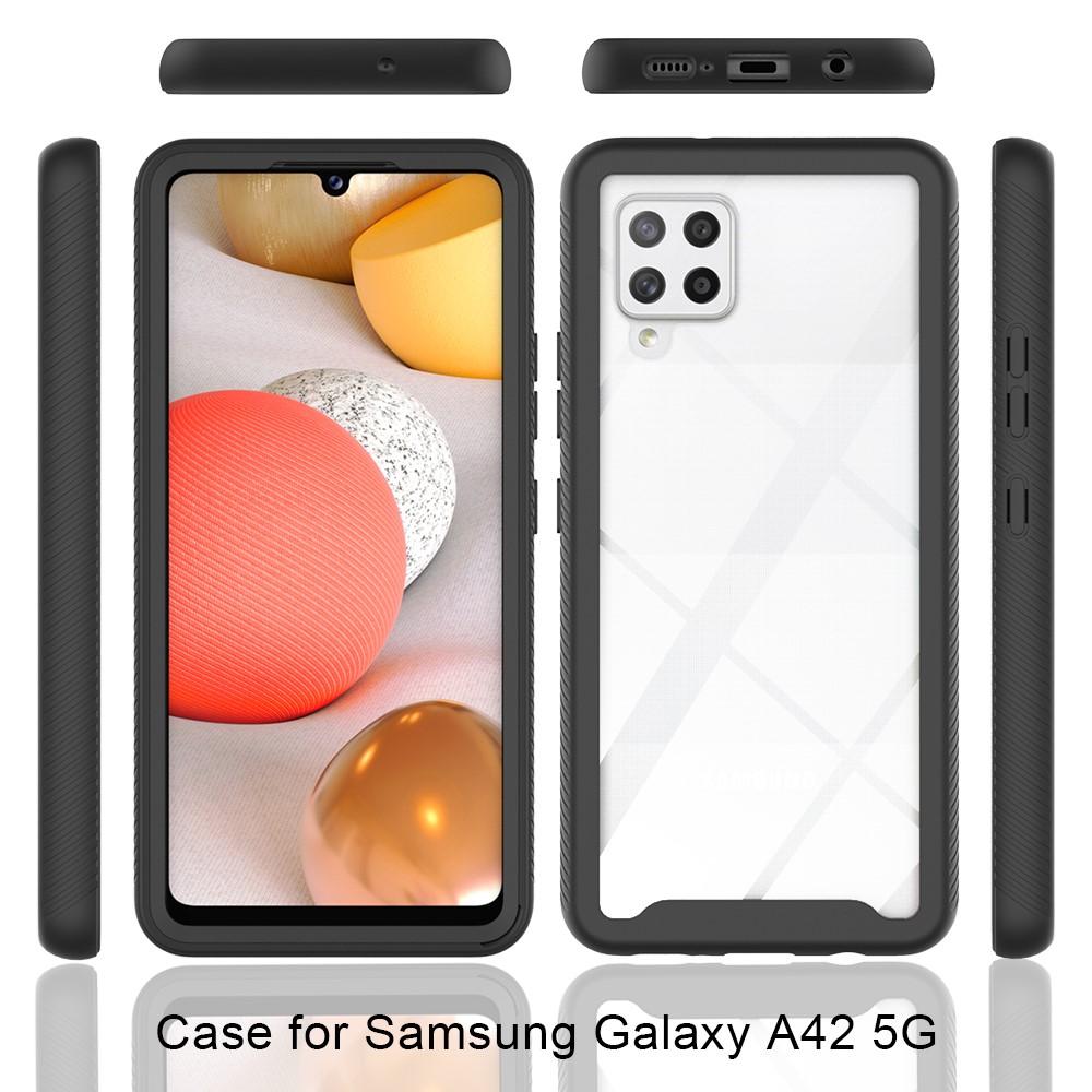 Samsung Galaxy A42 Full Cover Hülle Schwarz