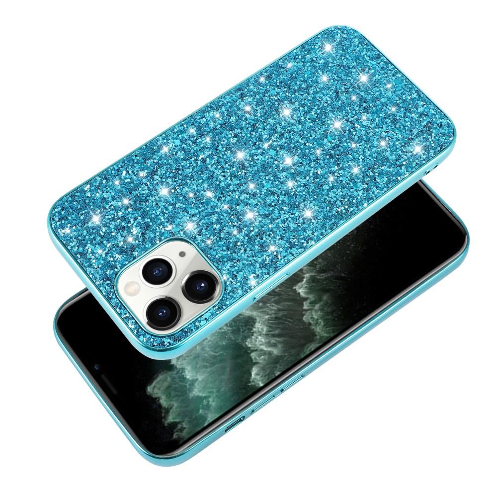 iPhone 12 Mini Glitzerhülle Blau