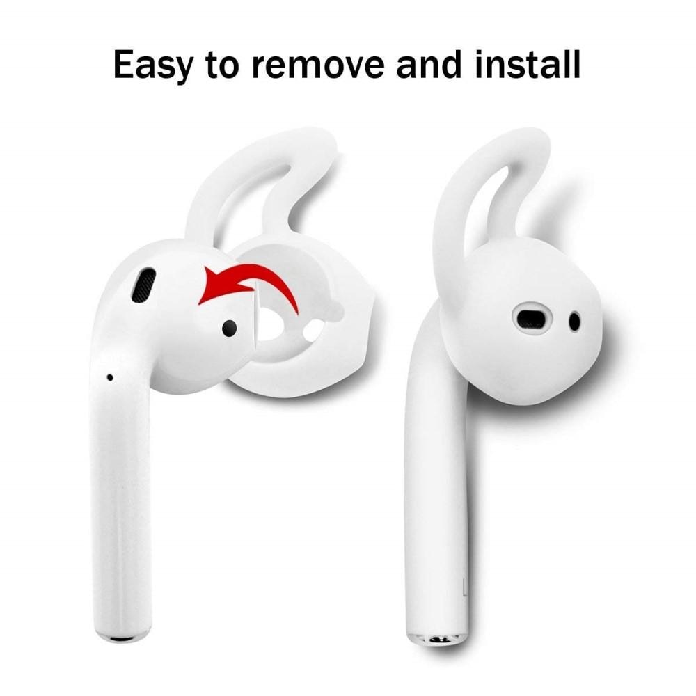 2 Stück Earhook AirPods Weiß