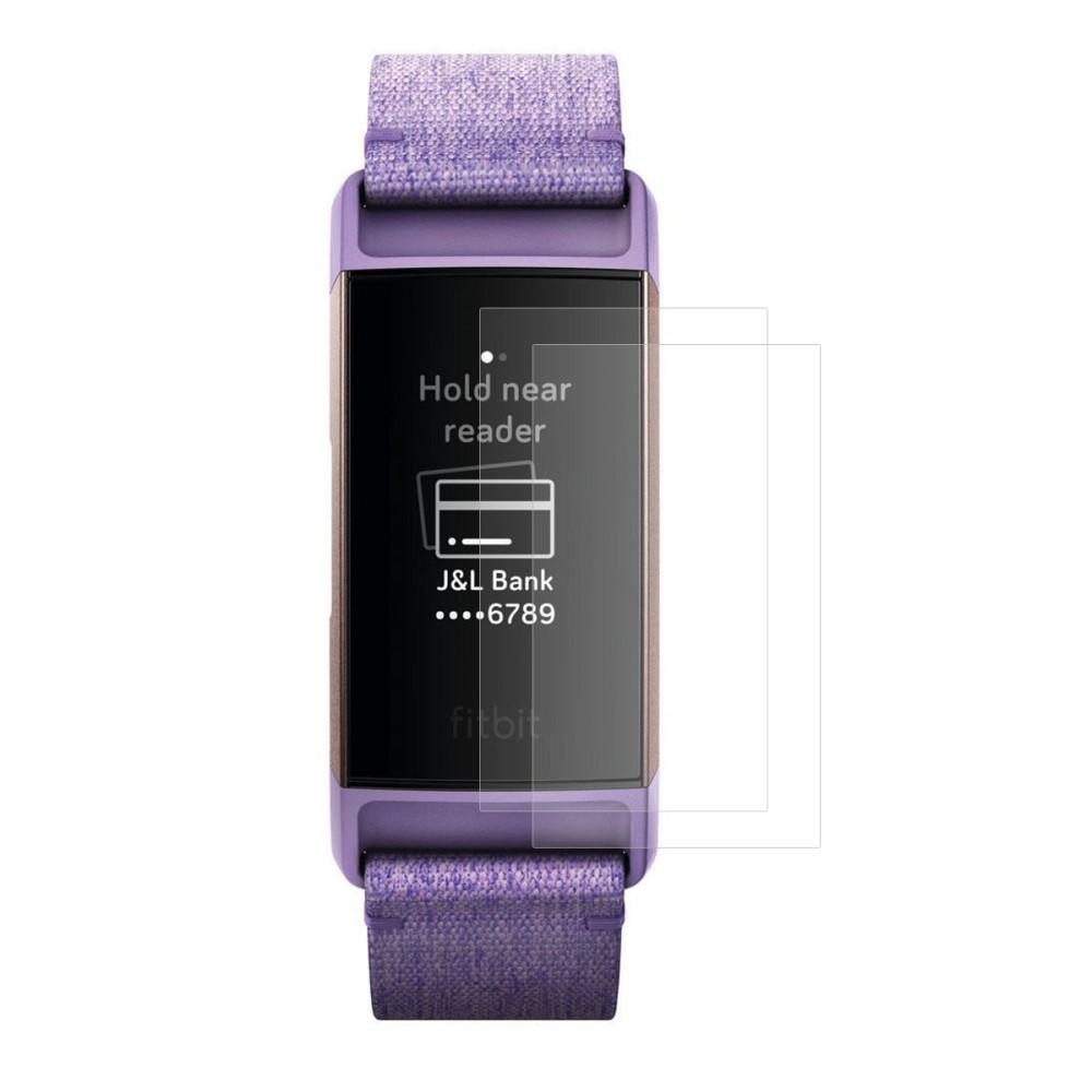 Displayschutz (2 Stück) Fitbit Charge 3/4