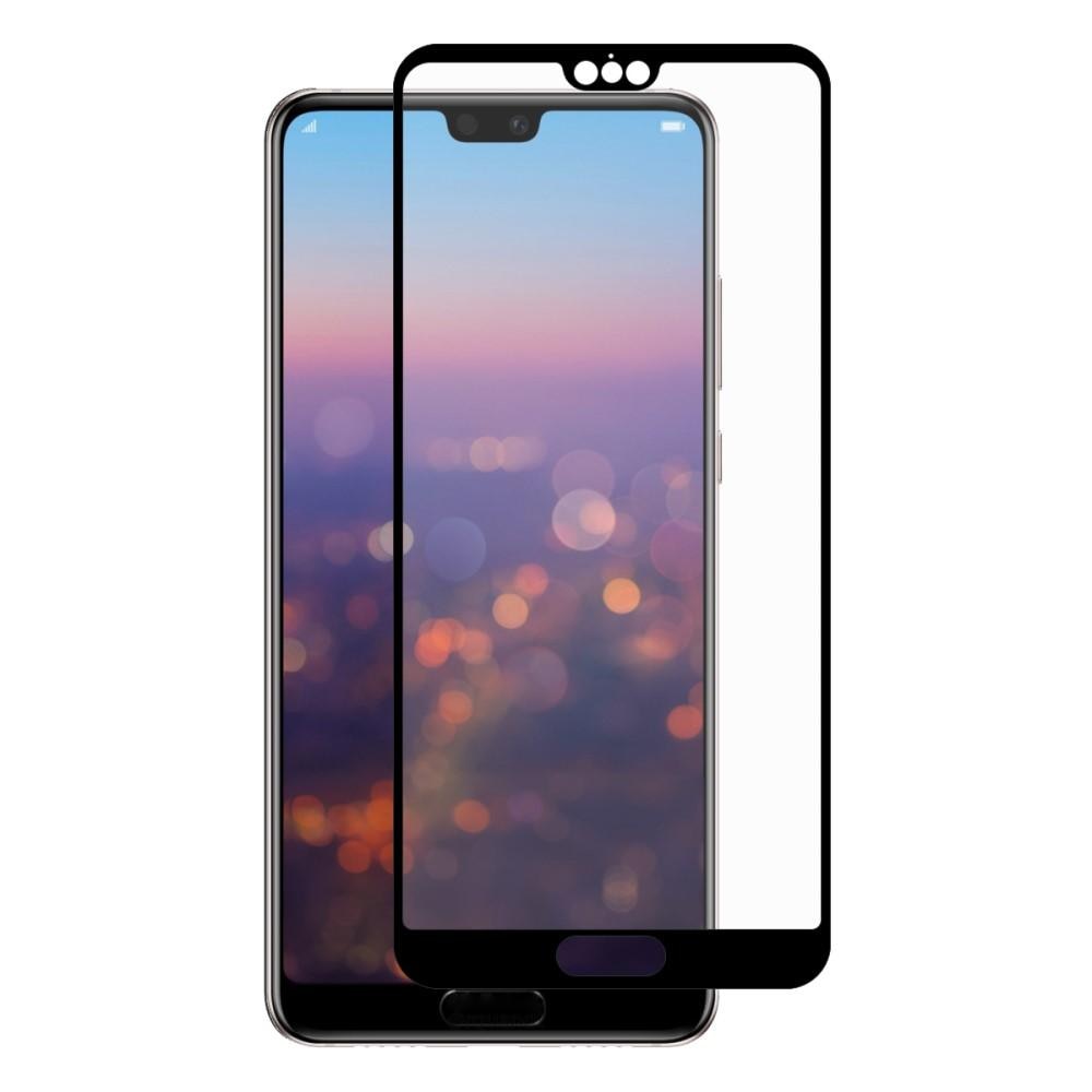 Full Glue Tempered Glass Huawei P20 Pro Schwarz