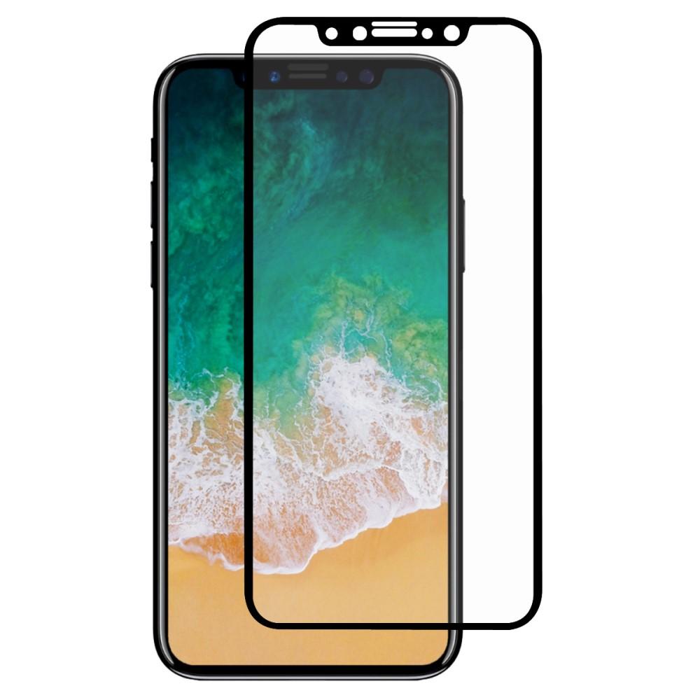 Full Glue Tempered Glass iPhone X/XS Schwarz