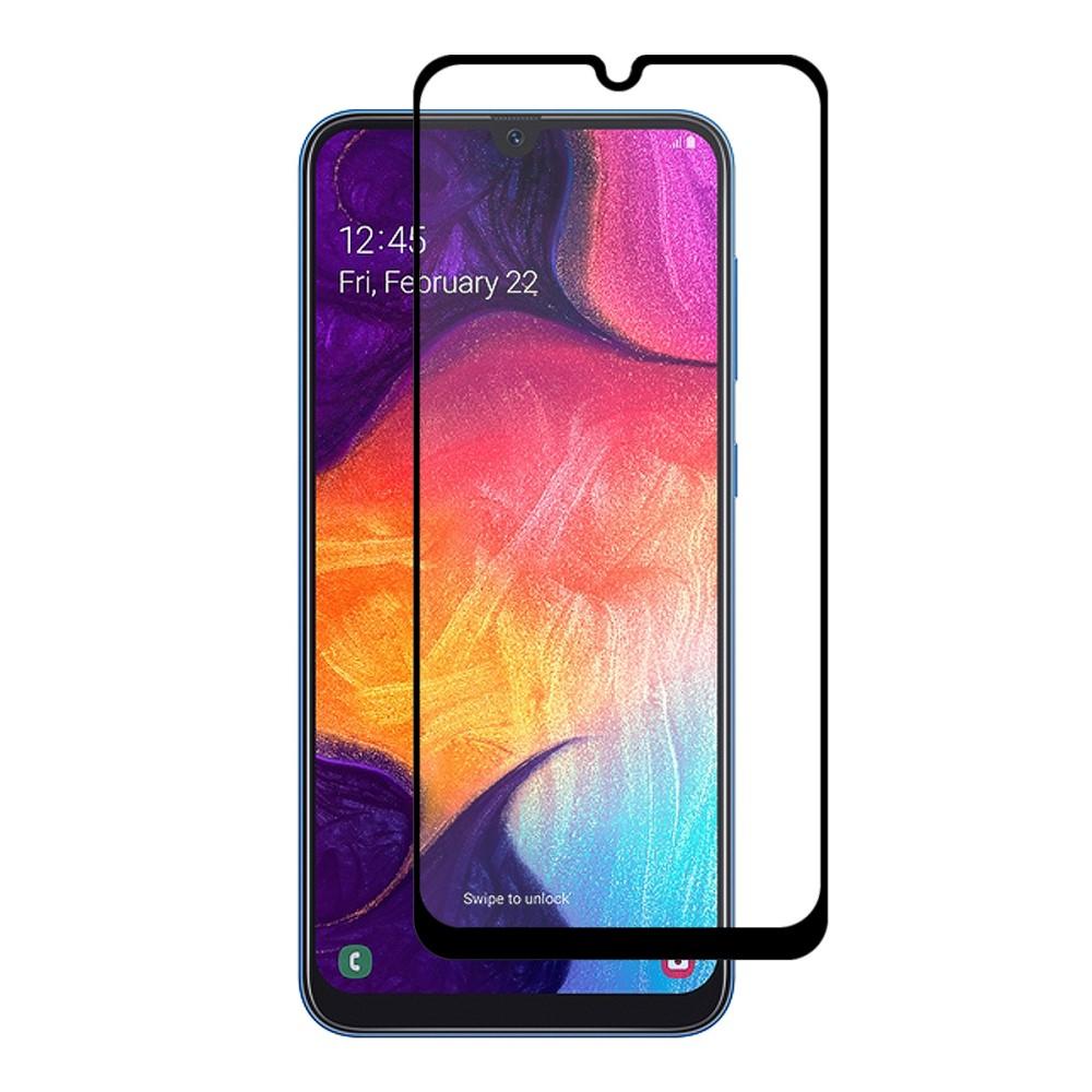 Full Glue Tempered Glass Samsung Galaxy A50 Schwarz