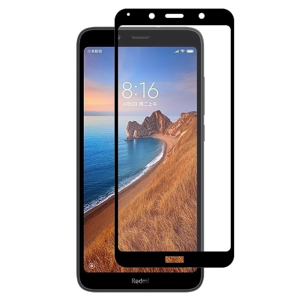 Full Glue Tempered Glass Xiaomi Redmi 7A Schwarz