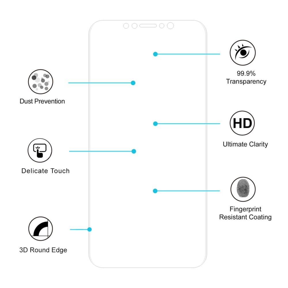 Voolbild Panzerglas Curved iPhone XS Max/11 Pro Max