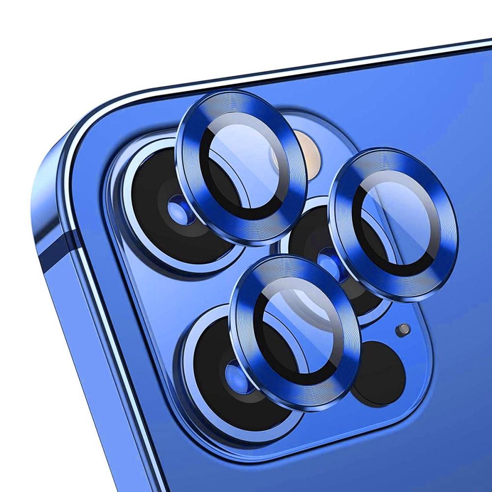 Panzerglas für Kamera Aluminium iPhone 12 Pro Blau