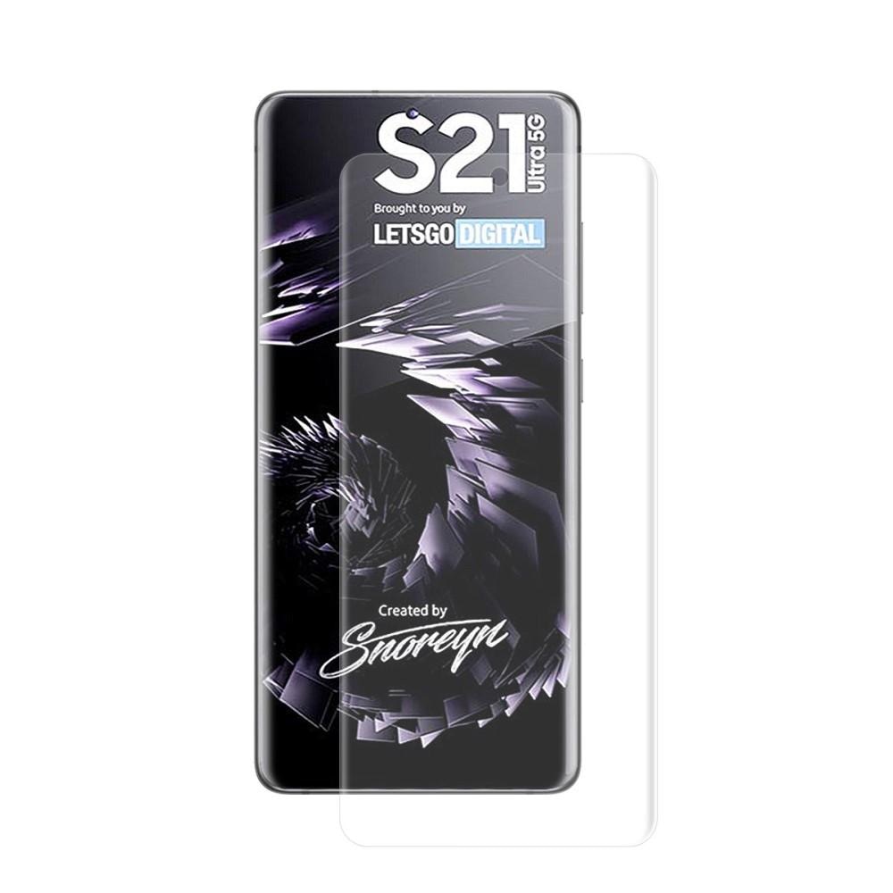 Voolbild Panzerglas Curved Samsung Galaxy S21 Ultra