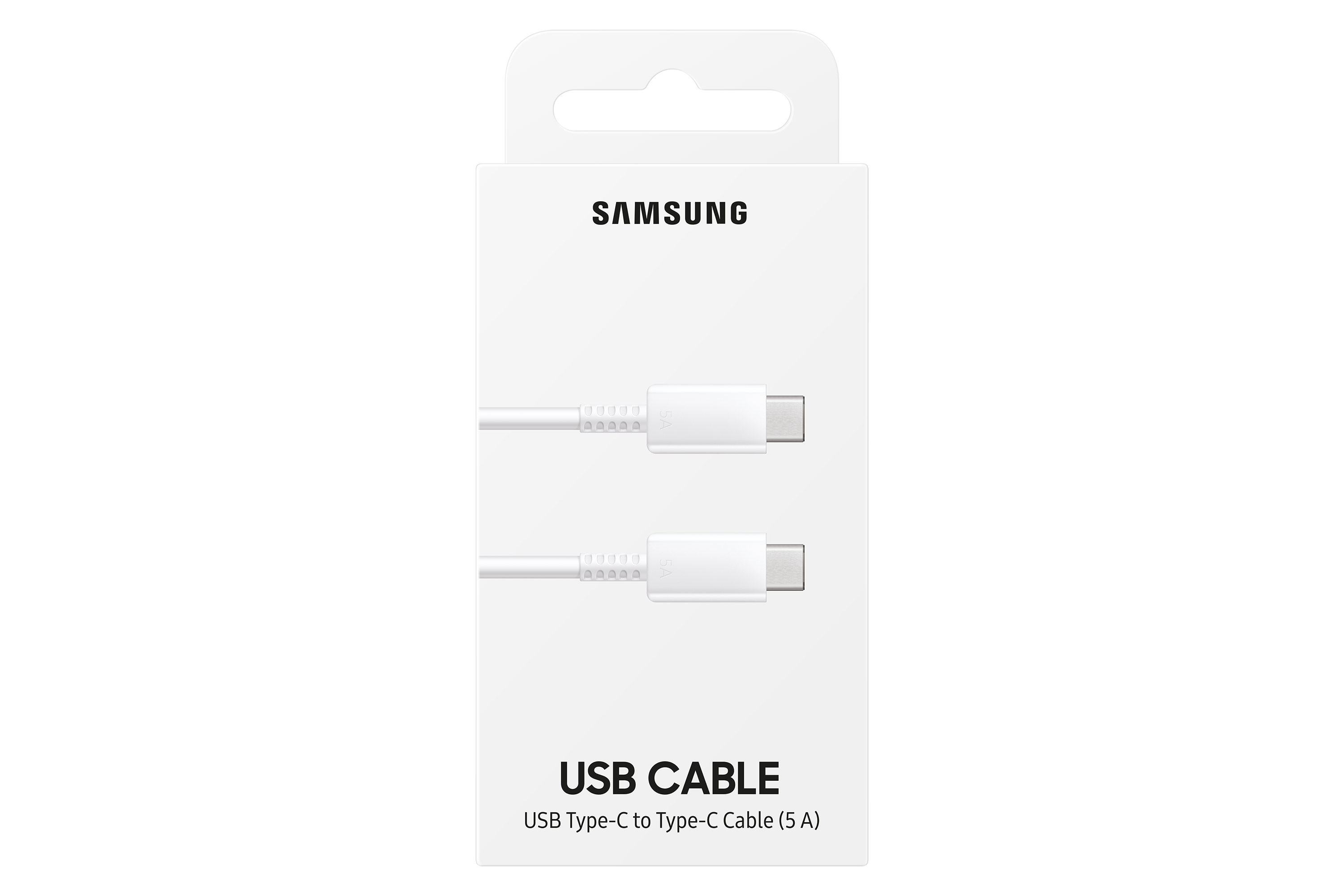 USB-Kabel USB-C auf USB-C 1m Weiß