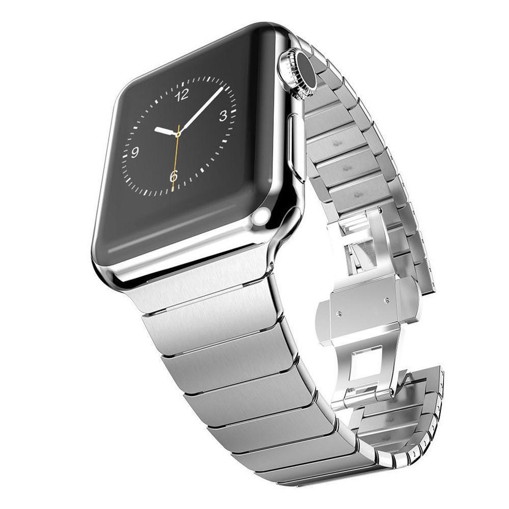 Apple Watch 42/44/45 mm Gliederarmband Silber