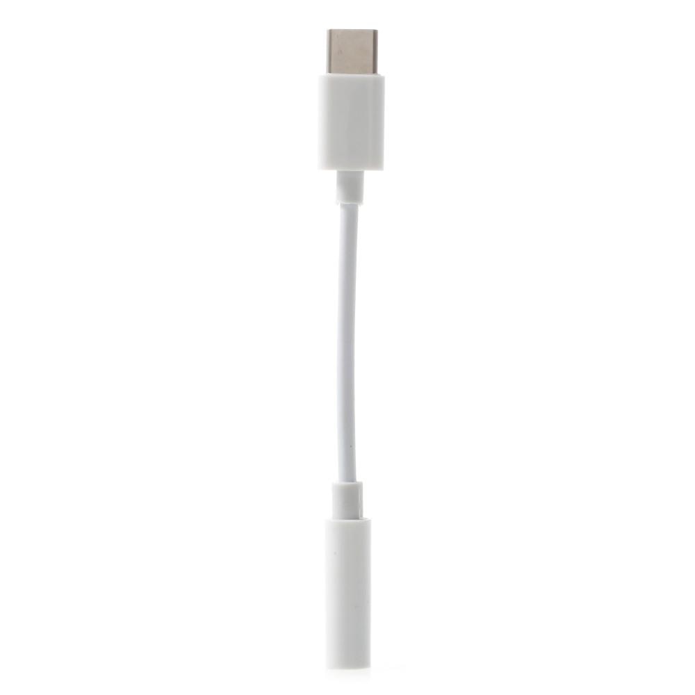 USB-C Adapter USB-c zu 3.5mm Kopfhörer Weiß