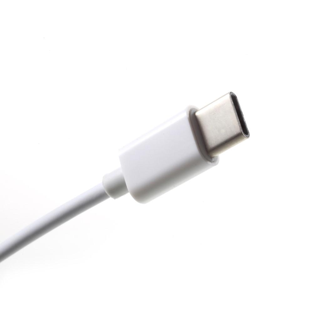 USB-C Adapter USB-c zu 3.5mm Kopfhörer Weiß