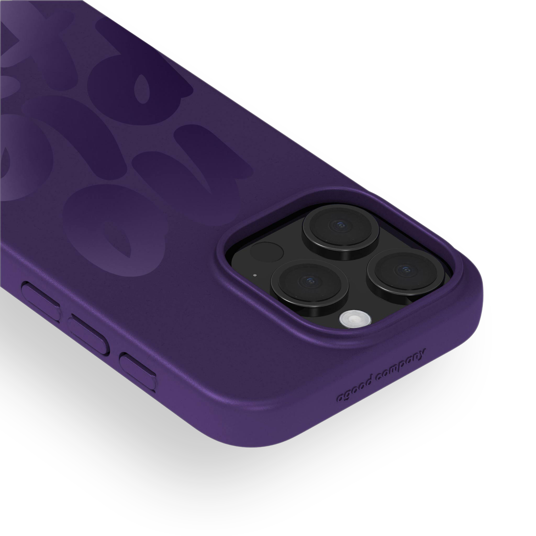 iPhone 15 Pro Max Hülle, No Plastic Blackberry Purple