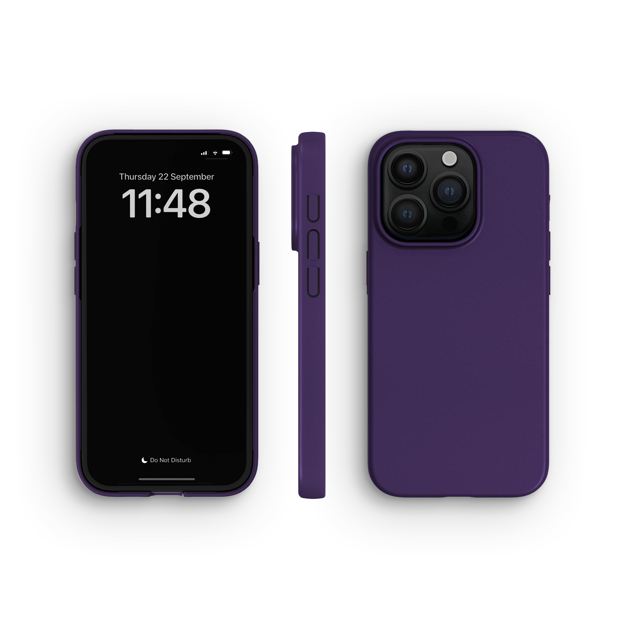 iPhone 15 Pro Hülle, Blackberry Purple