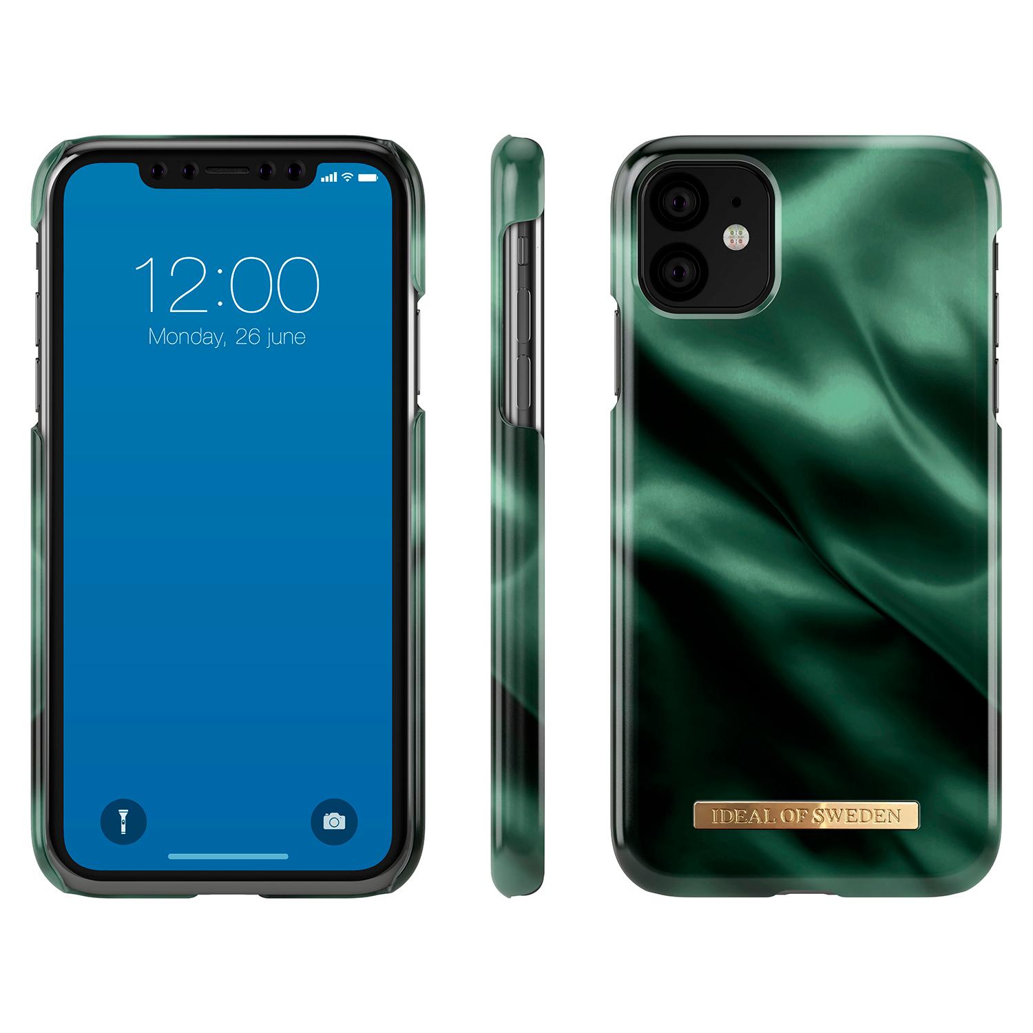 Fashion Case iPhone 11/XR Emerald Satin
