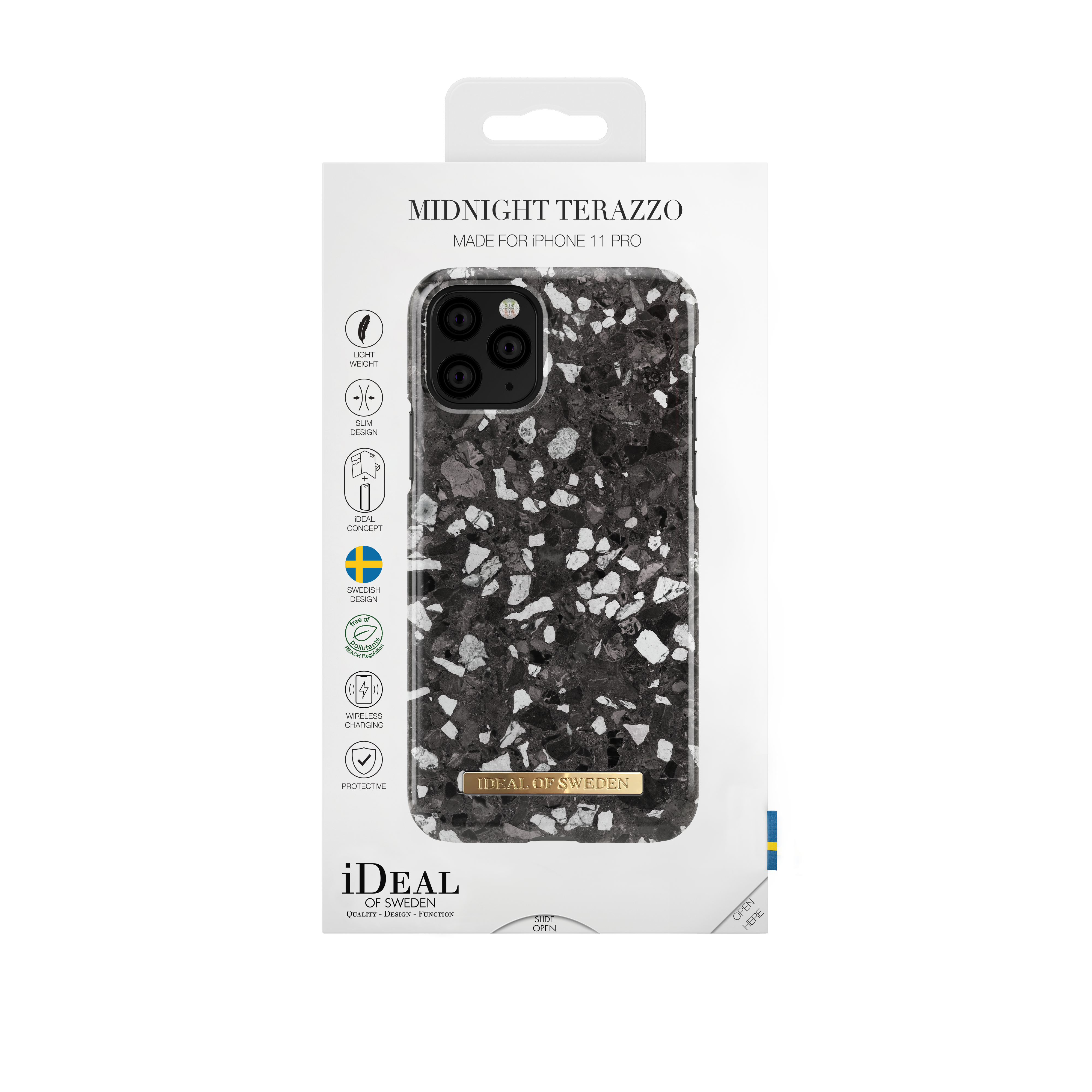 Fashion Case iPhone 11 Pro Midnight Terazzo