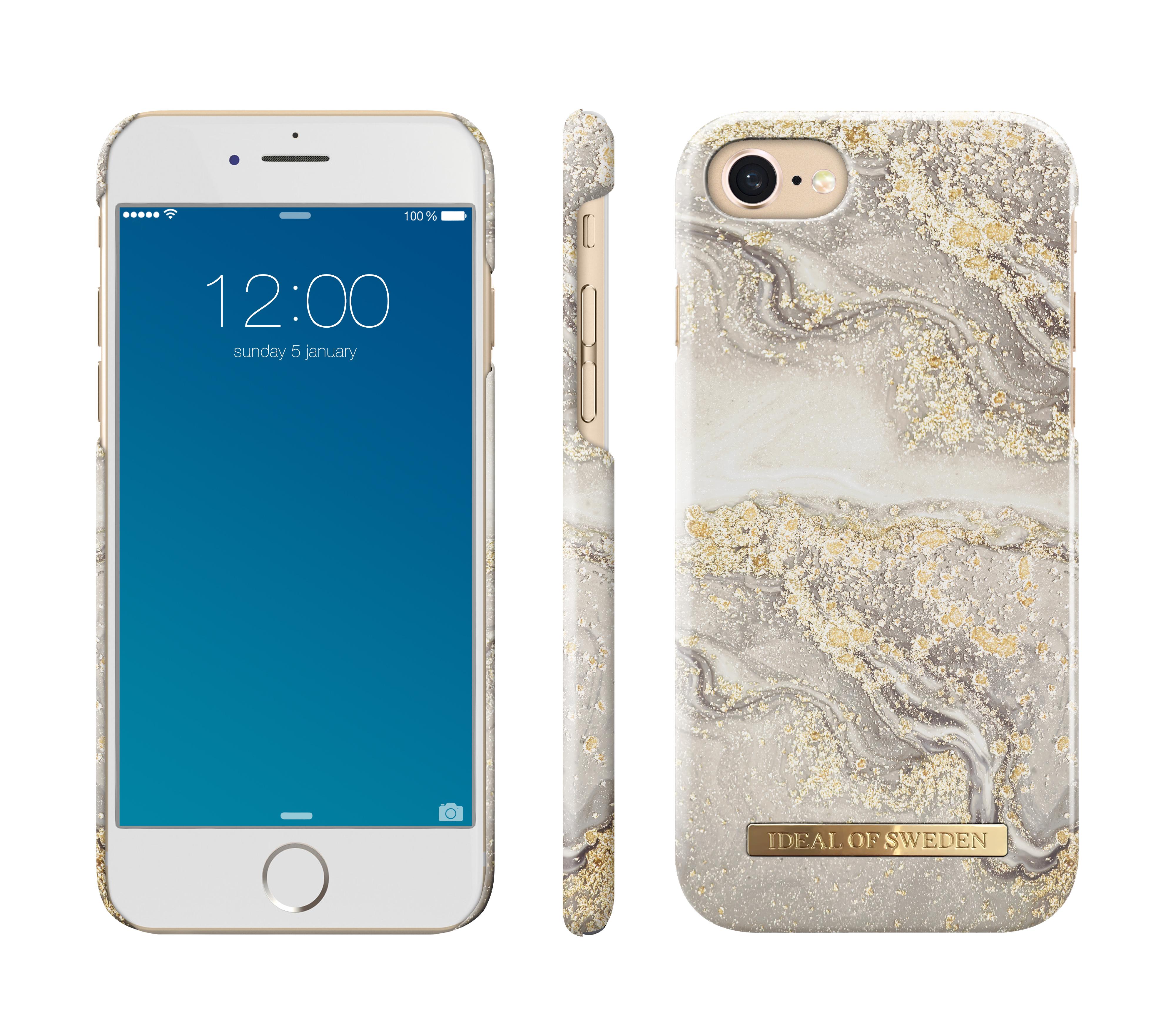Fashion Case iPhone 7/8/SE Sparke Grey Marble